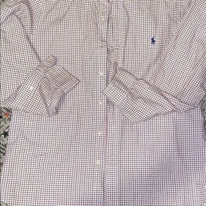 Polo long sleeve dress shirt
